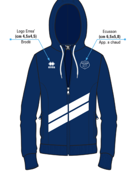Veste à capuche Officielle