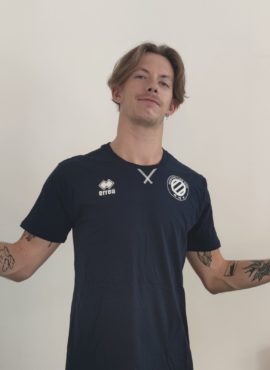 TSHIRT MHSC-VB LOGO BLANC